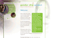 Desktop Screenshot of genderchip.org